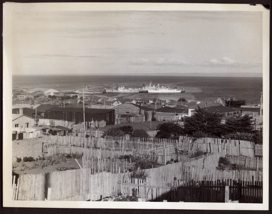 View of Punta Arenas from poor quarter.29 October 1964 - 9 Nov 1964